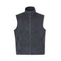 Chaleco Polar Cuello Alto Gri XL