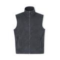 Chaleco Polar Cuello Alto Gri XS