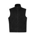 Chaleco Polar Cuello Alto Neg XS