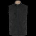 Chaleco polar Unisex corte recto Black M