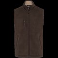 Chaleco polar Unisex corte recto CHOCOLATE 5XL