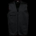 Chaleco polialgodón multibolsillos Black L