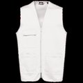 Chaleco polialgodón multibolsillos White XL