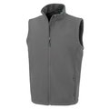 Chaleco reciclado impermeable hombre Grey L
