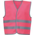 Chaleco reflectante infantil Pink 10/12 ans