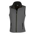 Chaleco Resistente al agua y cortavientos CHARCOAL / BLACK XS