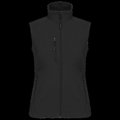 Chaleco sofshell mujer impermeable Black Xl