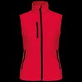 Chaleco sofshell mujer impermeable Red L