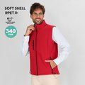 Chaleco Soft Shell RPET impermeable