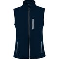 Chaleco Softshell 2 Capas Interior Cálido Marino S