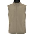 Chaleco softshell cremallera y forro polar Arena Oscuro M