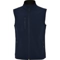 Chaleco softshell cremallera y forro polar Marino S