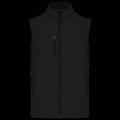 Chaleco softshell hombre impermeable Black XL