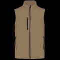 Chaleco softshell hombre impermeable Camel Xxl