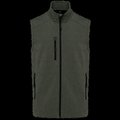 Chaleco softshell hombre impermeable Marl Green 4XL