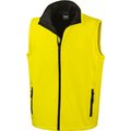 Chaleco Softshell hombre resistente al agua Yellow / Black XL