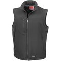 Chaleco Softshell Impermeable Black XXL