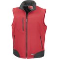Chaleco Softshell Impermeable Red / Black L