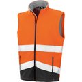 Chaleco Softshell Reflectante Impermeable Fluorescent Orange / Black 4Xl