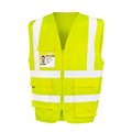 Chaleco tiras reflectantes Fluorescent Yellow L