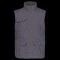 Chaleco de trabajo de poliéster Convoy Grey 4XL