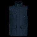 Chaleco de trabajo de poliéster Navy 3Xl