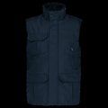 Chaleco de trabajo de poliéster Navy 4XL