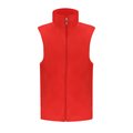 Chaleco Unisex Ligero con Cuello Alto Roj XXXL