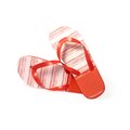 Chanclas diseño bicolor Roj Muj