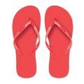Chanclas Playa PE en 2 Tallas Rojo M