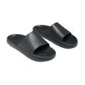 Chanclas unisex con tira en empeine talla 40-41 Negro