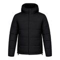 Chaqueta Acolchada con Capucha Fija Neg S