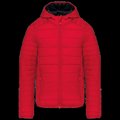 Chaqueta acolchada con capucha infantil Red 6/8 Ans