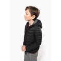 Chaqueta acolchada con capucha infantil