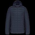 Chaqueta acolchada con capucha Navy L