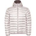 Chaqueta Acolchada Hombre con Capucha Blanco Vintage 3Xl
