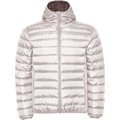 Chaqueta Acolchada Hombre con Capucha Blanco Vintage Xl