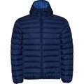 Chaqueta Acolchada Hombre con Capucha Marino 10