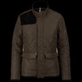Chaqueta acolchada mujer con bolsillos Mossy Green / Black M