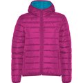 Chaqueta Acolchada Mujer con Capucha Fucsia 2Xl