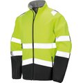 Chaqueta  Alta Visibilidas Softshell Fluorescent Yellow / Black XL