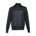 Chaqueta con capucha de tafetán Negro S
