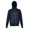 Chaqueta con capucha de tafetán