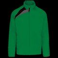 Chaqueta de chándal Dark Green / Black / Storm Grey L