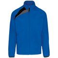 Chaqueta de chándal niño poliéster Sporty Royal Blue / Black / Storm Grey 8/10 ans