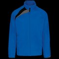 Chaqueta de chándal Sporty Royal Blue / Black / Storm Grey 4XL