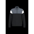 Chaqueta de chándal unisex Black / Sporty Grey Xl