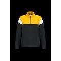 Chaqueta de chándal unisex Black / Sporty Yellow L