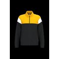 Chaqueta de chándal unisex Black / Sporty Yellow S