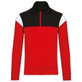 Chaqueta de chándal unisex Sporty Red / Black S
